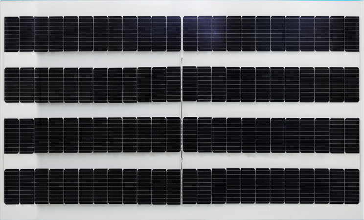 Modulo solare BIPV trasparente